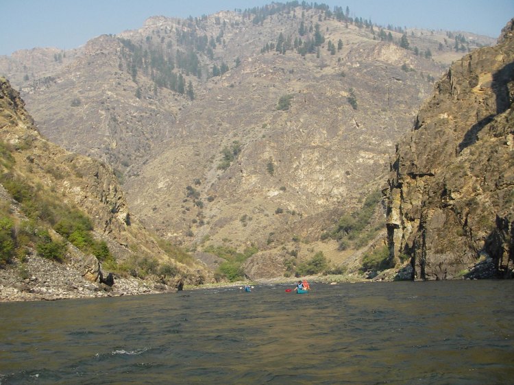 approaching Impassable Canyon on the Middle Fork of the Salmon shouldn't be impossible for salmon.
